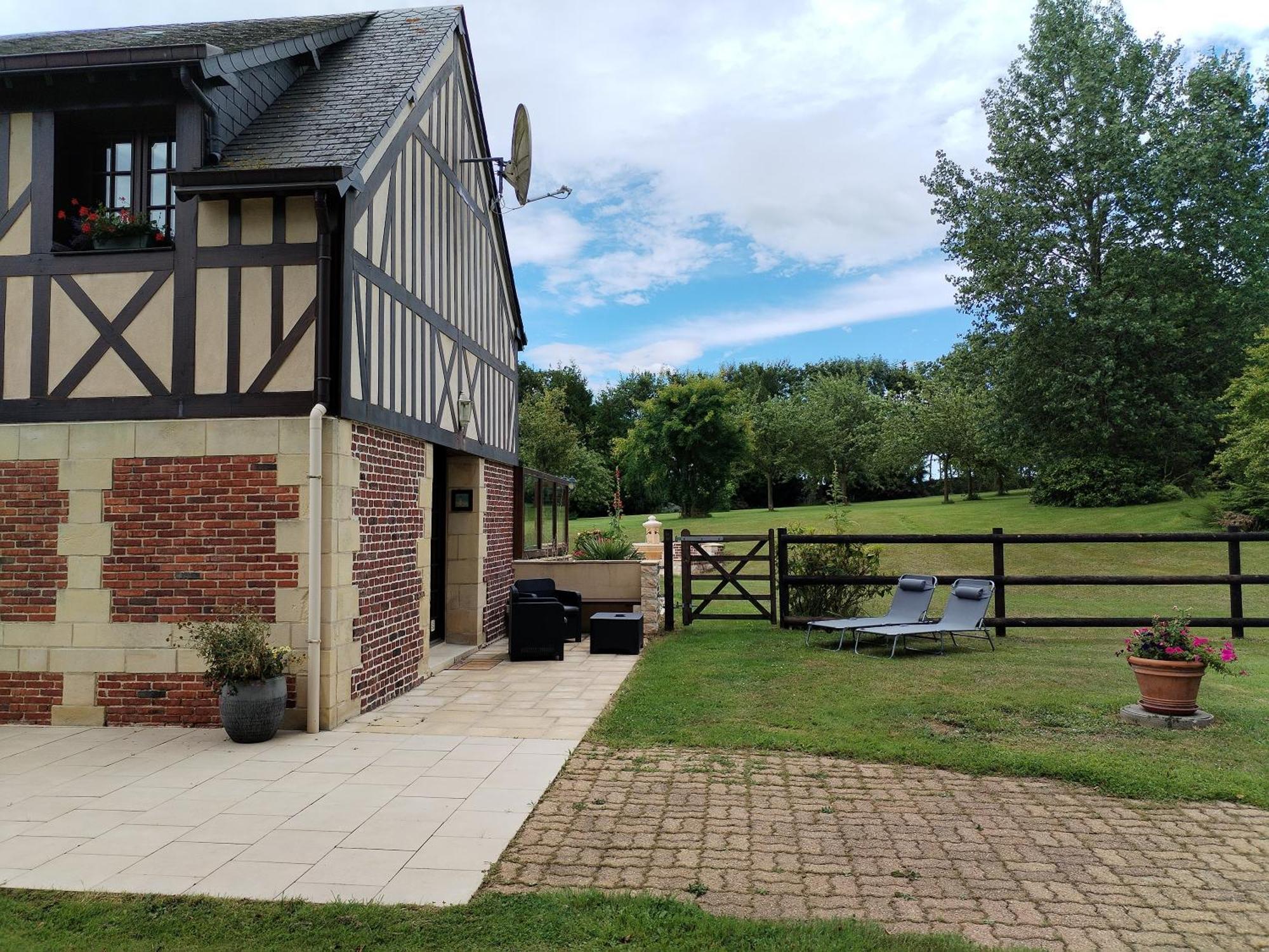 Le Manege Gite Le Phare Hotel Sainte-Marie-au-Bosc Exterior photo